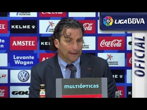Press Conference Pizzi after Levante UD (2-0) Valencia CF - HD