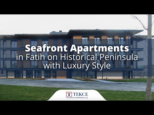 Seaside Apartments with Privileged Facilities in Istanbul