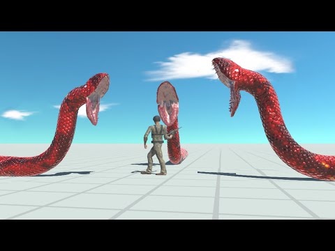 3x TITANOBOA vs EVERY UNIT - Animal Revolt Battle Simulator