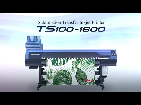 Imprimante grand format de sublimation textile - Mimaki TS100-1600 - 1 610 mm - 70 m²/h_4