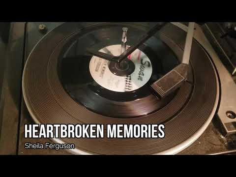 Rare Northern Soul '45 Record Sheila Ferguson - Heartbroken Memories