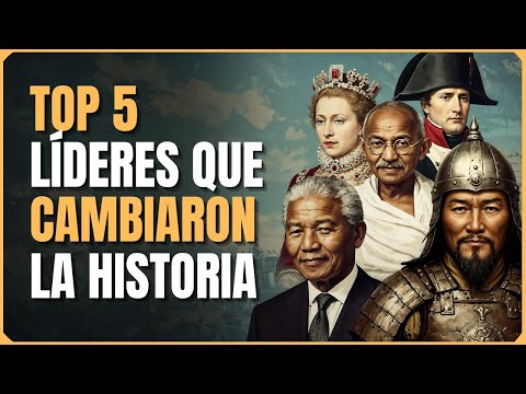 TOP 5 BIOGRAFÍAS de Líderes que Marcaron la Historia del Mundo