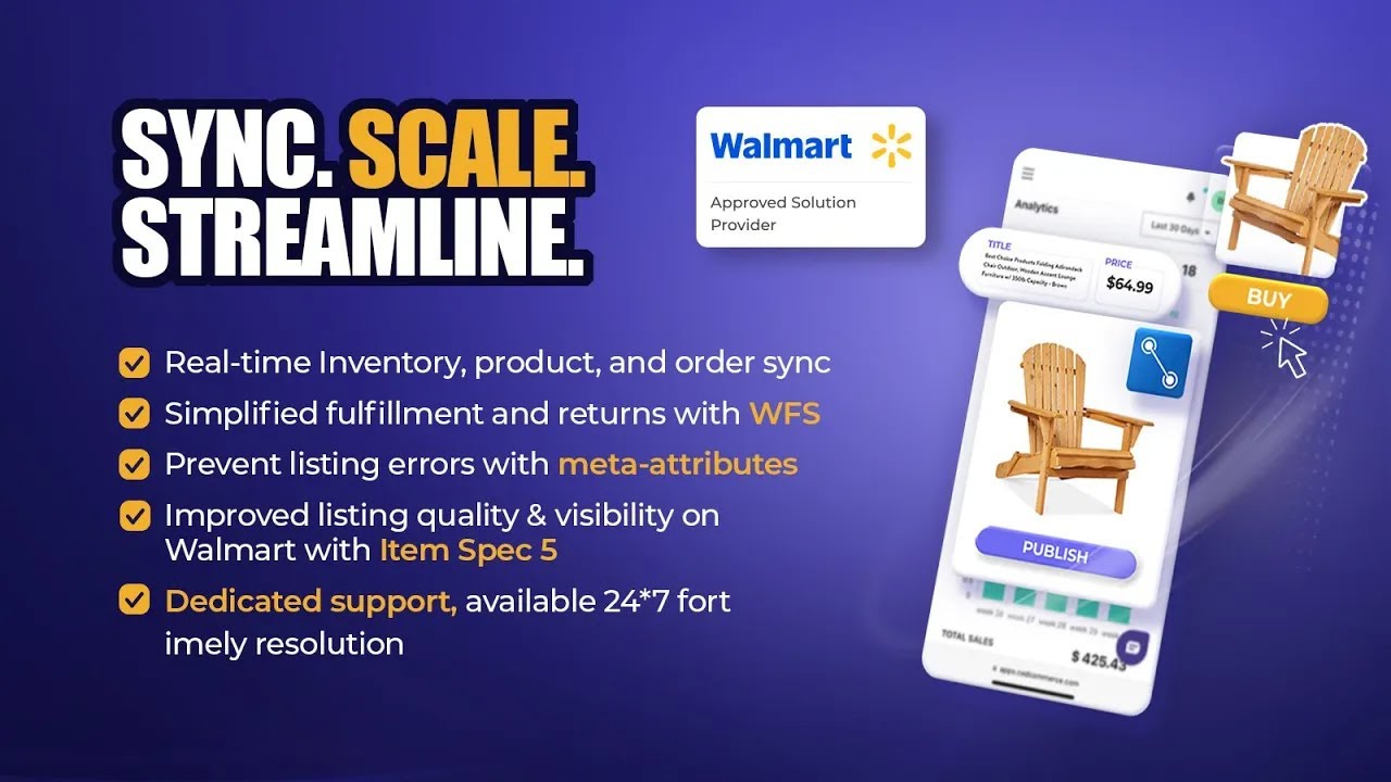 CedCommerce Walmart Connector Demo