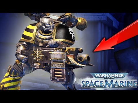 HEAVY BOLTER GAMEPLAY: Iron Warrior vs Ultramarines! - Warhammer 40k: Space Marine, Augmented Mod