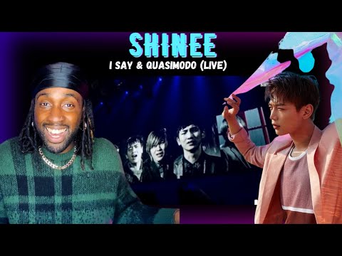 British Vocalist Albert Gold Reacts to SHINEE - I say & Quasimodo (Live)