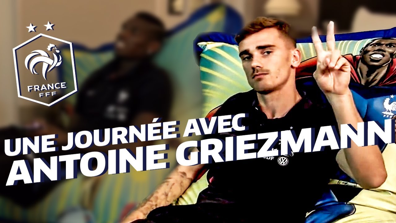 Une journÃ©e avec Antoine Griezmann Ã  Clairefontaine, Equipe de France, Euro 2016 I FFF 2016 - YouTube