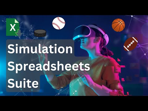 Simulation Spreadsheet Membership Site - Coming Soon - Run Sims for Player Props, Games, DFS...