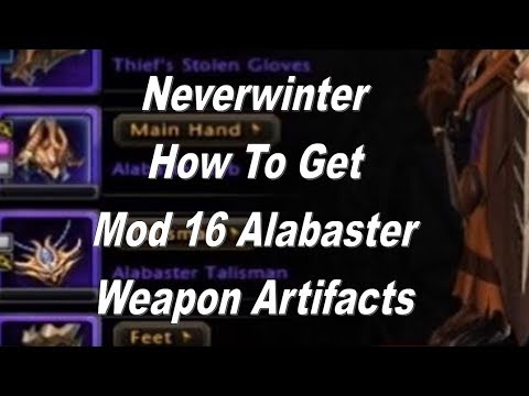 Neverwinter Mod 16 Undermountain How To Get The Alabaster Artifact Set Pc, Xbox, Ps4