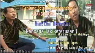 Download lagu Abang Hattam ~ Niat Dia' Nomalat #pantungBolaangMongondow mp3