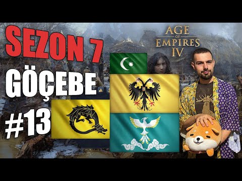 Age of Empires IV KAZANDIRAN Göçebe İmparatorluklar - Kralı Koru! | AoE4 S7 #13