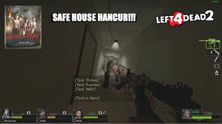 Left 4 dead 2 - Urban Fight : Safe house bisa hancur, Rubuhin Antena!!!