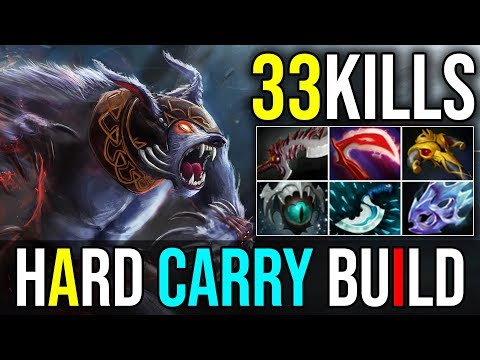 [Ursa] Hard Carry Items Build 33Kills With Super 800+GPM Immortal Rank 7.18 | Dota 2 FullGame