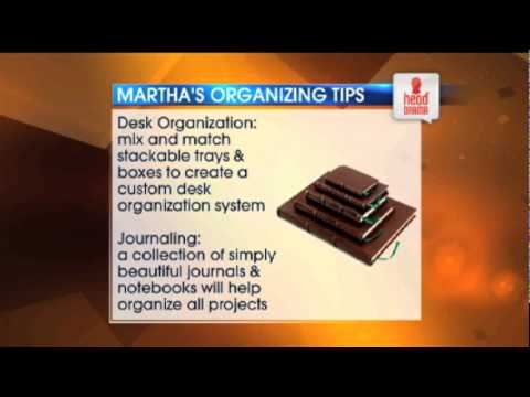 Home Organizing Tips from Martha Stewart
