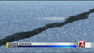 Sparta residents surprised by NC earthquake damage
