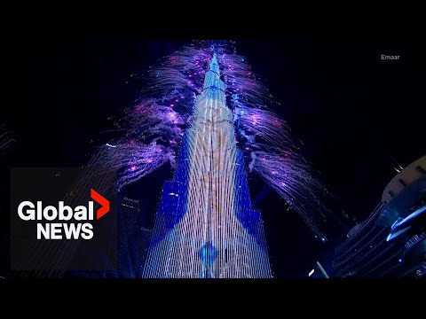 New Year's 2023: Dubai puts on thrilling fireworks show at Burj Khalifa