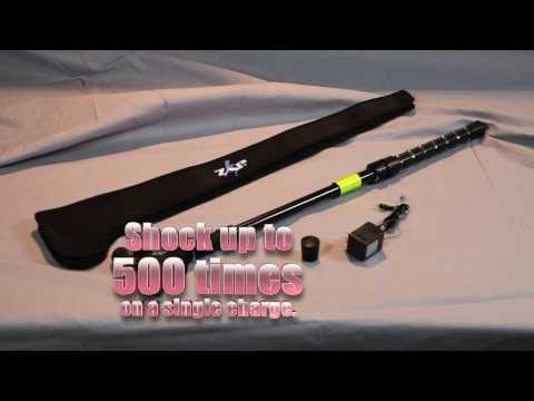 One Million Volt Self Defense Stun Gun Walking Cane with Flashlight - Second Medium