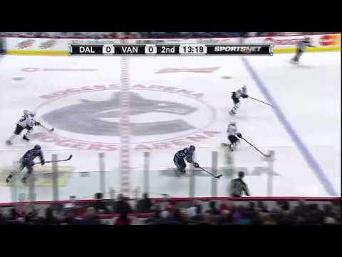 Vancouver Canucks vs Dallas Stars Game Highlights March 6th 2012