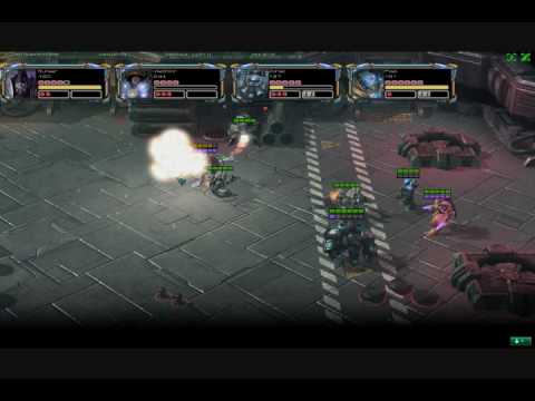 Starcraft 2 Custom map - Crush Company The Last hope