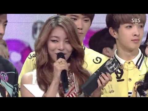 141005 Ailee - Winner No.1 @ Inkigayo