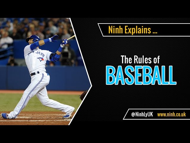 What are 5 basic rules of baseball?