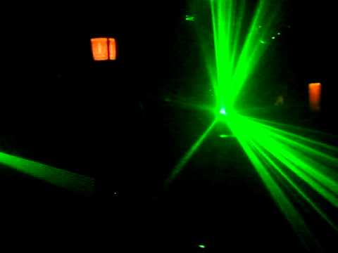 Nieuwe Lasers van LOCOMOTION the Partybunker (Siófok) (video 1)