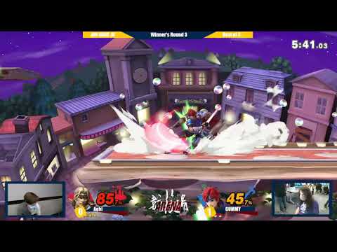 AAA49 WR3 Aghi (Simon) vs GUMMY (Roy, Mii Swordfighter)