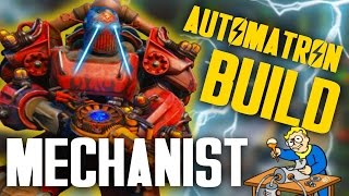 Fallout 4 Builds - The Mechanist - Best Automatron Build