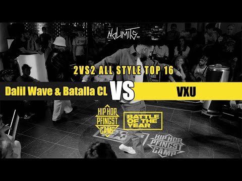 Dalil Wave & Batalla CL vs VXU | ALL STYLE TOP 16 | BOTY CE x HIPHOP PFINGSTCAMP 2023