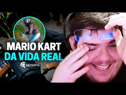 CASIMIRO REAGE: SUSTOS DE MOTO (EP. 153) BEM QUE O CASTANHARI AVISOU - XRACING | Cortes do Casimito