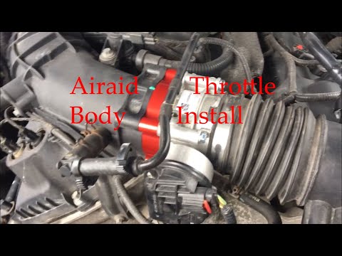 Airaid Throttle Body Spacer Install