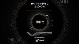 Sound for audio test. Range 1-22kHz (Exponential Scale) #frequency #sound #hz #audio #onlinesound Sound for audio test. Range 1-22kHz (Exponential Scale) #frequency #sound #hz #audio #onlinesound