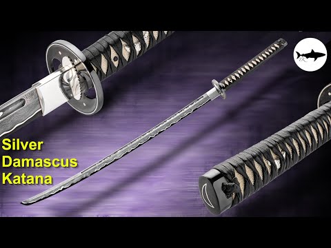 Forging a Silver Damascus Katana