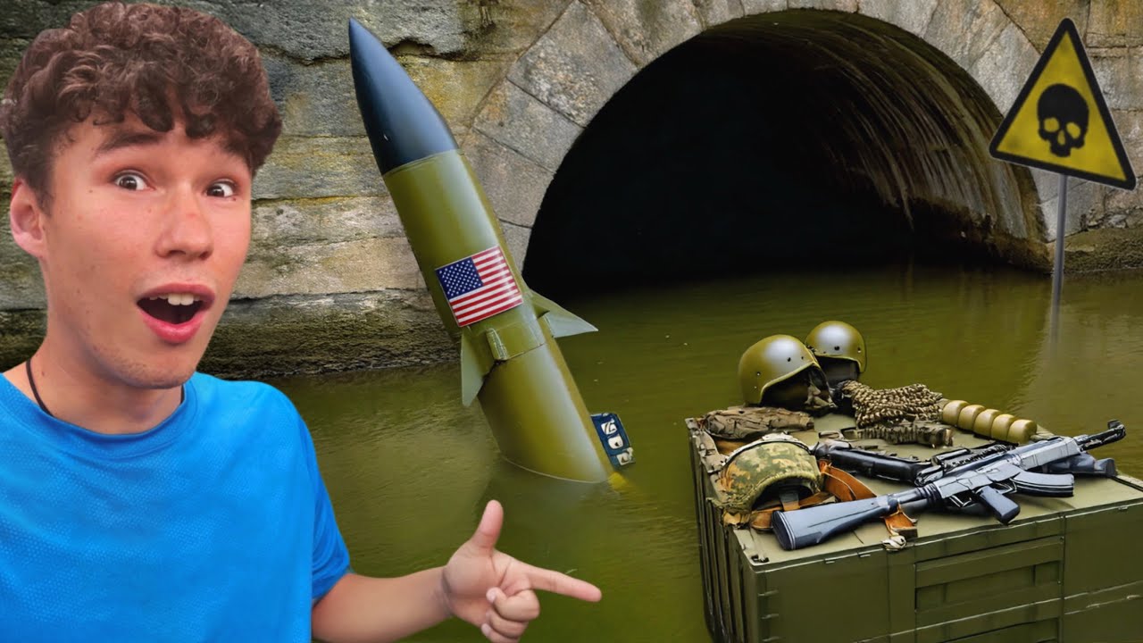 I Found Military Weapons in a Sewer!