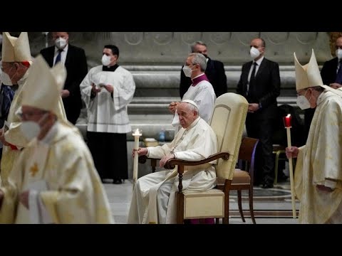 Ουκρανοί επίσημοι στην Αναστάσιμη Ακολουθία στο Βατικανό