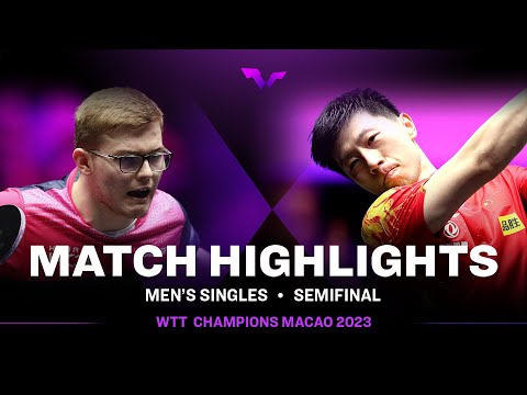 Ma Long vs Alexis Lebrun | MS SF | WTT Champions Macao 2023