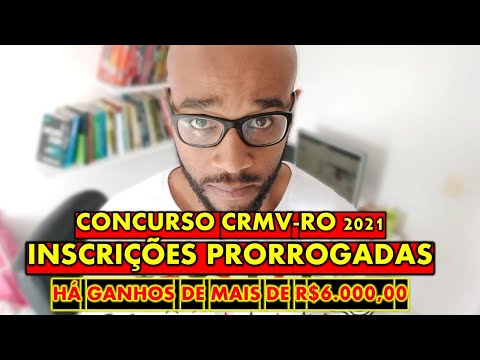 Concurso CRMV-RO 2021 Inscrições prorrogadas até 09/09 para cargos de níveis médio e superior