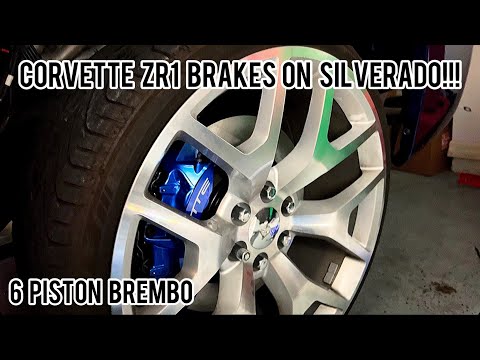 MY CHEVY SILVERADO BREMBO INSTALL