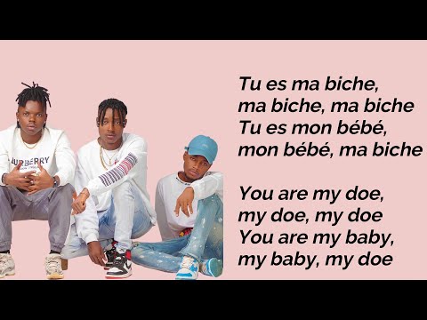 100Royal - Ma Biche [LYRICS/PAROLES]