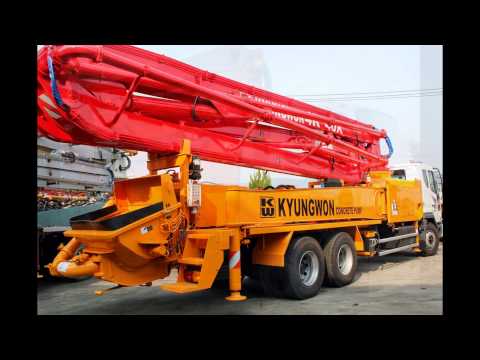 Concrete pumps - Korea(Kyungwon)
