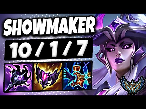 DK ShowMaker Syndra vs Orianna [ MID ] Korea Challenger 1826 LP | Patch 25.24