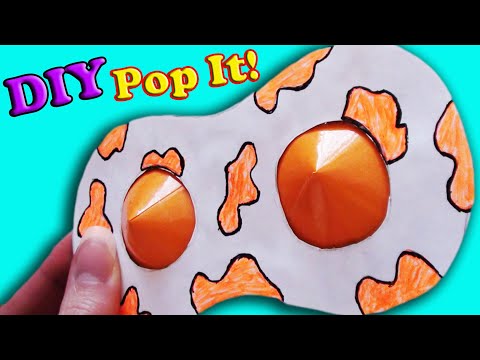 DIY Fidget toy! / Как Сделать Антистресс из бумаги своими руками! / DIY Simple Dimple