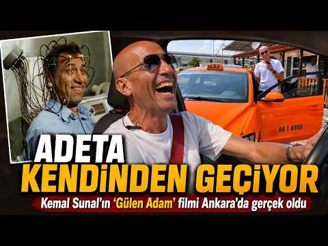 Adeta Kendinden Geçiyor: Kemal Sunal'ın "Gülen Adam" Filmi Ankara'da Gerçek Oldu