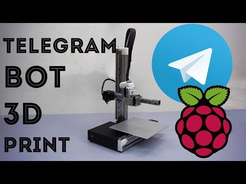 Come Creare un Bot di Telegram per la Stampa 3D Automatica - Raspberry Tutorial ITA #4