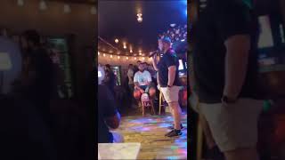 Guy sings Sam Smith’s “Drowning Shadows” at karaoke!