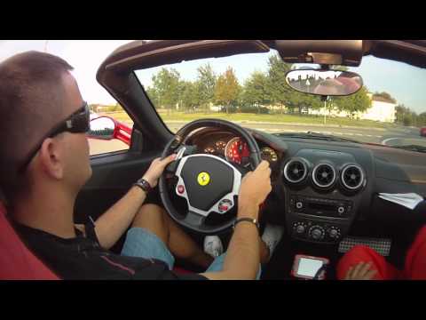 Crnogorac testira Ferrari F430 spider