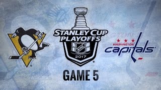 Three-goal 3rd sends Caps past Pens in Game 5, 4-2