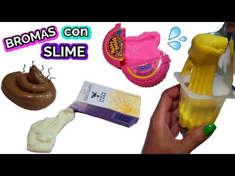 Bromas con SLIME divertidisimas