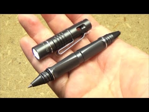 Wuben Flashlight Pen, TP10 TacWriter 30% Off (Schneider/Parker Compatible) Video