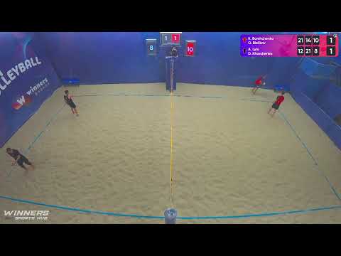 22:10 K. Borshchenko / O. Bielikov - A. Lylo / D. Kharchenko 28.11.2022 | Winners Beach Volleyball