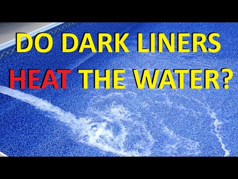 Will a Darker Pool Liner Keep Water Warmer?
